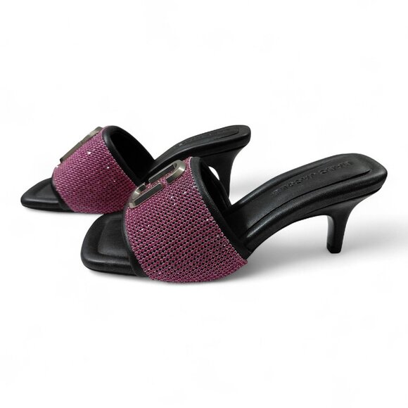 Marc Jacobs The Rinestone J Marc Heeled Sandals -US Size 5- NWB - Picture 5 of 16